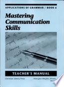 Applications of Grammar Book 6