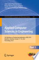 Applied Computer Sciences in Engineering