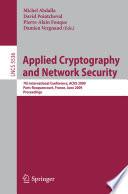 Applied Cryptography and Network Security