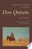 Approaches to Teaching Cervantes's Don Quixote