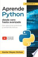 Aprende Python desde cero hasta avanzado