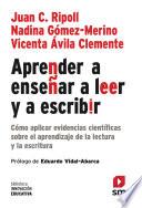 Aprender a enseñar a leer y a escribir (ePub)