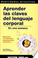 Aprender las claves del lenguaje corporal en una semana