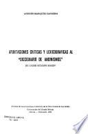 Apuntaciones críticas y lexicográficas al Diccionario de andinismos de Jaime Ocampo Marín