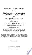 Apuntes bibliográficos de la prensa carlista