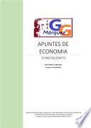 APUNTES DE ECONOMIA 1 BACHILLERATO