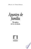 Apuntes de familia