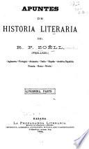 Apuntes de historia literaria del R. P. Zoëll. (Prellezo.)