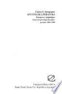 Apuntes de literatura