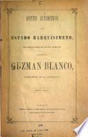 Apuntes estadisticos del estado Barquisimento