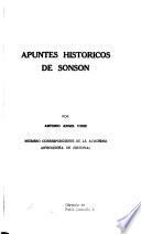 Apuntes históricos de Sonsón