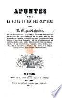 Apuntes para la flora de las dos Castillas
