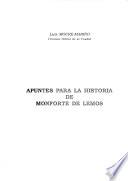 Apuntes para la historia de Monforte de Lemos