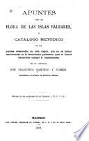 Apuntes para una flora de las islas Baleares