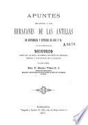 Apuntes relativos á los huracanes de las Antillas en setiembre y octubre de 1875 y 76