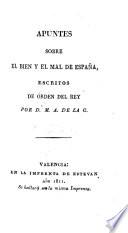 Apuntes sobre el bien y el mal de España