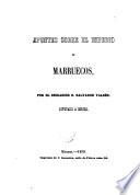 Apuntes sobre el imperio de Marruecos