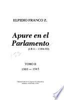 Apure en el parlamento (1811-1984-89)