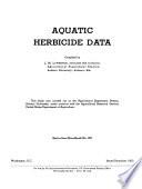 Aquatic Herbicide Data