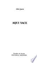 Aquí yace