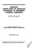 Aragón visto por un francés durante la Primera Guerra Carlista