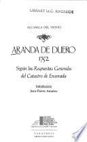 Aranda de Duero, 1752