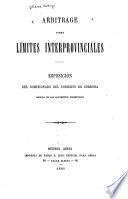 Arbitrage sobre límites interprovinciales