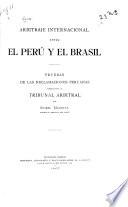 Arbitraje internacional entre el Perú y el Brasil