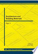 Architecture and Building Materials