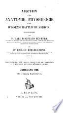 Archiv Für Anatomie, Physiologie, und Wissenschaftliche Medicin