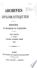 Archives diplomatiques