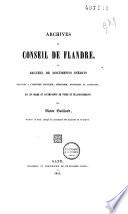 Archives du Conseil de Flandre
