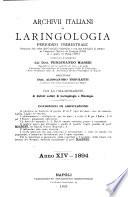Archivii italiani de laringologia