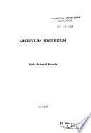 Archivium Hibernicum