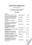 Archivium hibernicum