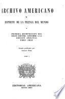 Archivo americano y espiritu de la prensa del mundo
