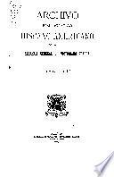 Archivo bibliográfico hispano-americano lo publica la Librería general de Victoriano Suárez