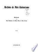 Archivo de arte Valenciano