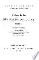 Archivo de don Bernardo O'Higgins