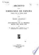 Archivo de la Embajada de España cerca de la Santa Sede