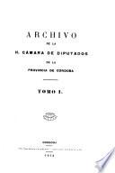 Archivo de la h. Cámara de diputados de la provincia de Córdoba ...