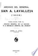 Archivo del general Juan A. Lavalleja: 1828, no. 979-1231