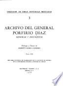 Archivo del general Porfirio Díaz, memorias y documentos: Epistolario