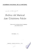 Archivo del mariscal Juan Crisóstomo Falcón