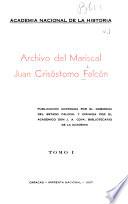 Archivo del mariscal Juan Crisóstomo Falcón