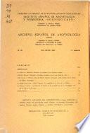 Archivo español de arqueología