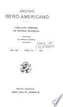 Archivo ibero-americano