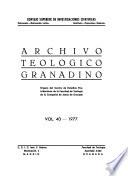 Archivo teológico granadino