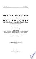 Archivos argentinos de neurologia