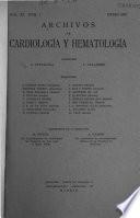 Archivos de cardiología y hematología